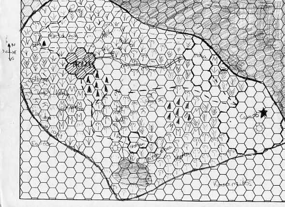 Carte du duché d'ascadian